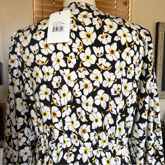 NWT Hale Bob Daeja floral print jersey dress XL - Picture 10 of 14